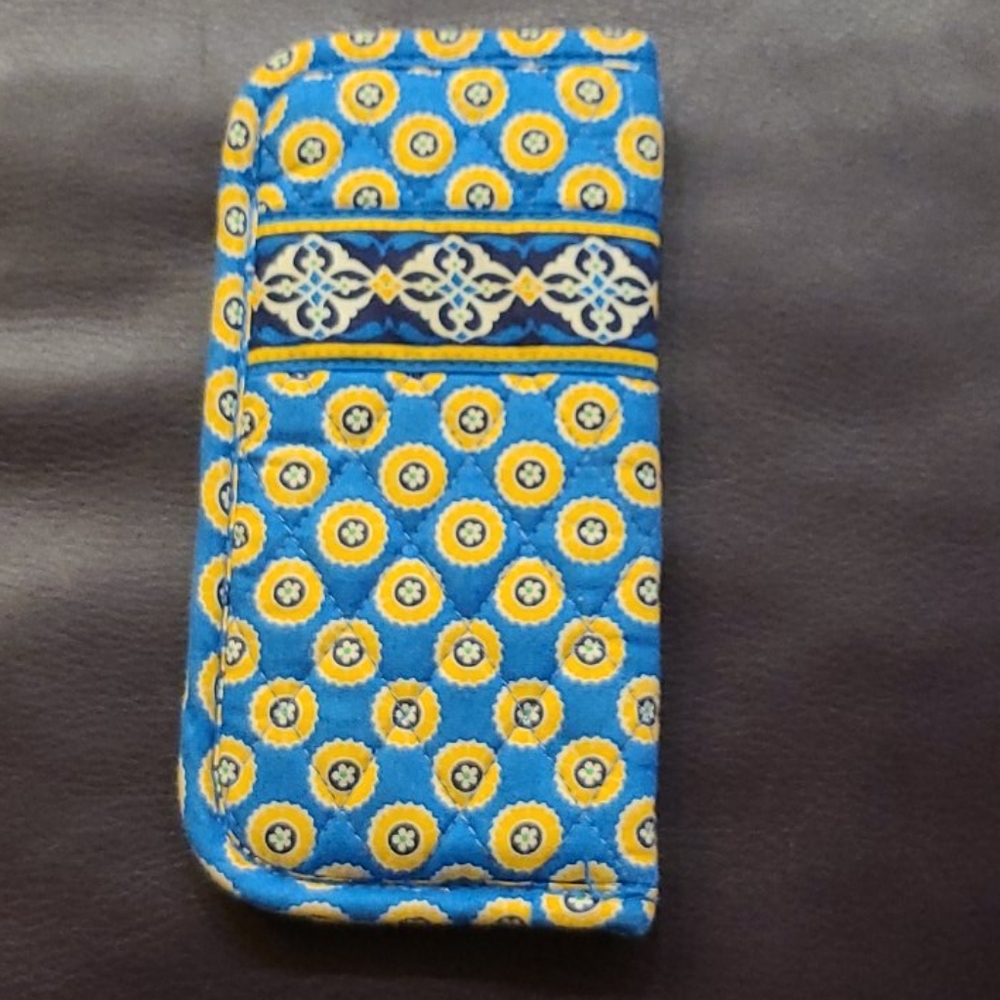 Vera Bradley Riviera blue Glasses Case